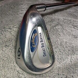 Callaway Great Big Bertha Titanium Face Single 6 Iron Stiff Steel Golf Club 6i